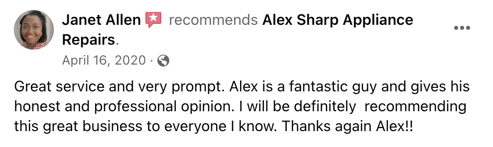 Testimonial - Alex Sharp 1
